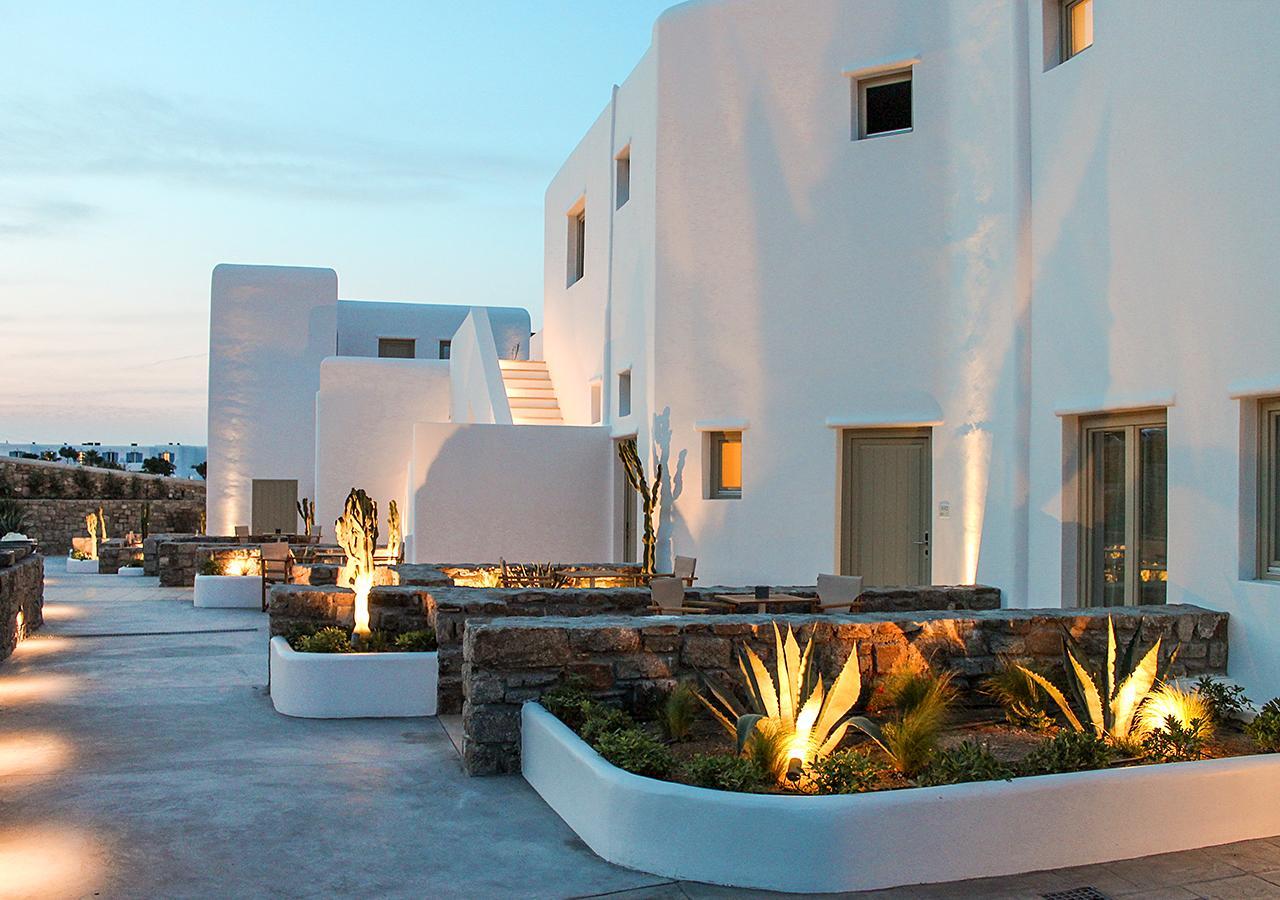 Hotel Mykonos Cactus Ornos  Esterno foto