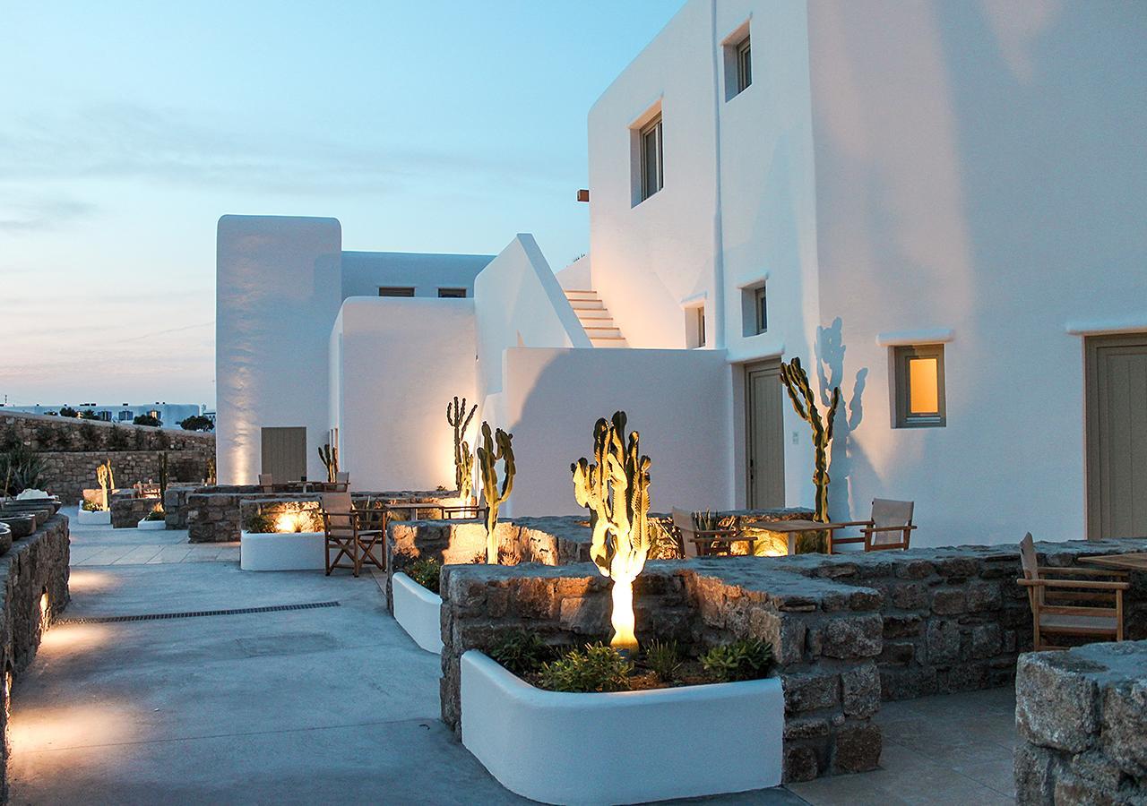 Hotel Mykonos Cactus Ornos  Esterno foto
