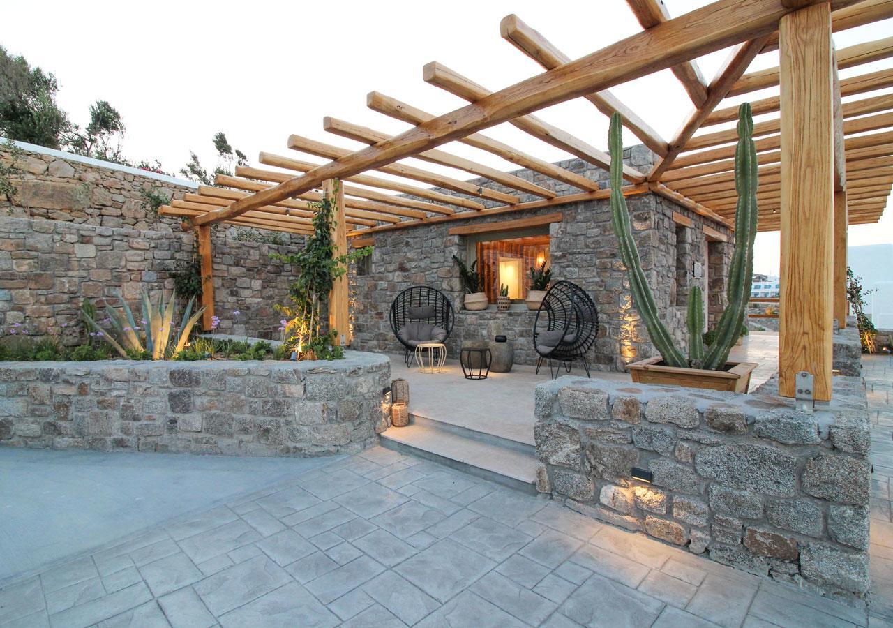 Hotel Mykonos Cactus Ornos  Esterno foto